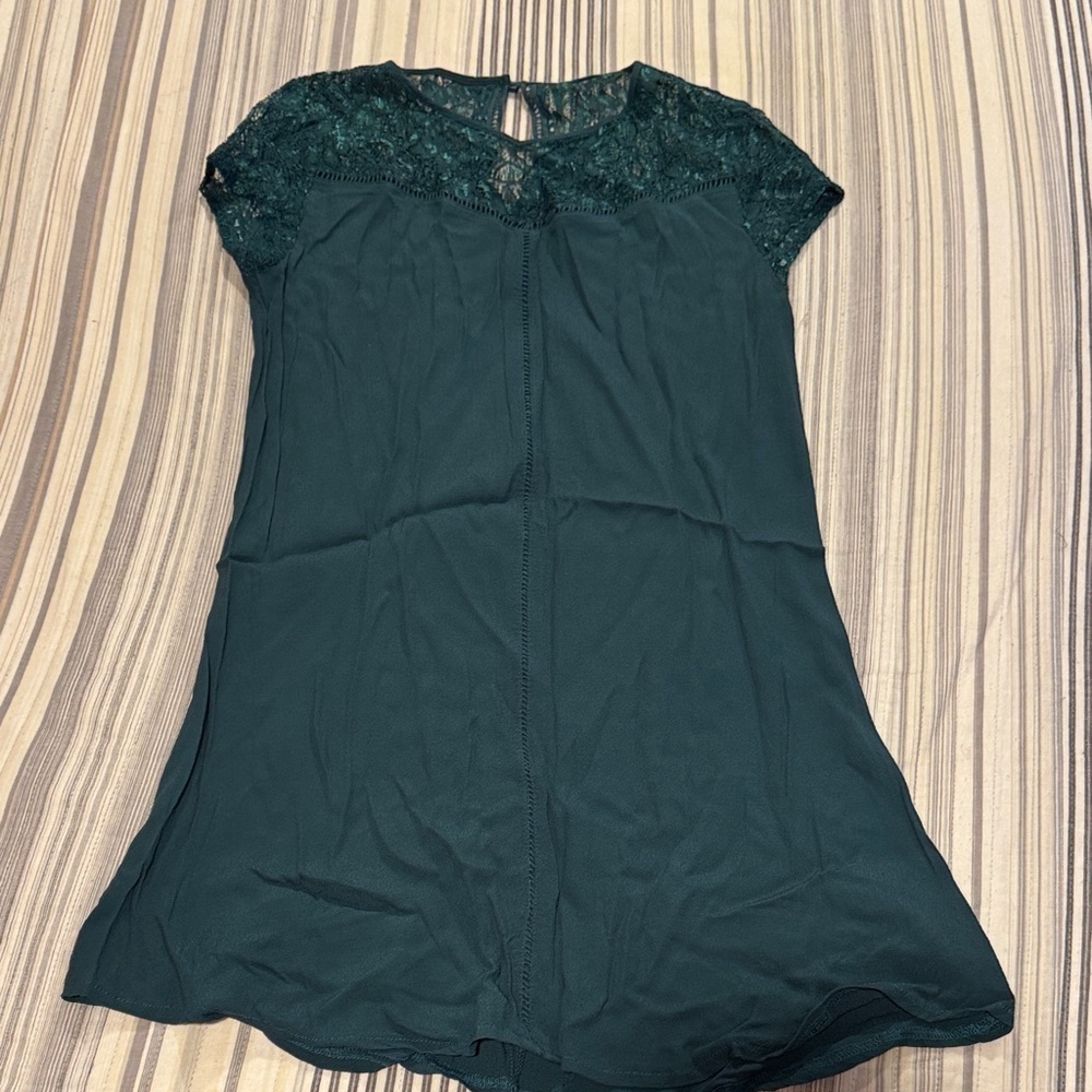 Alya Forest Green Dress
